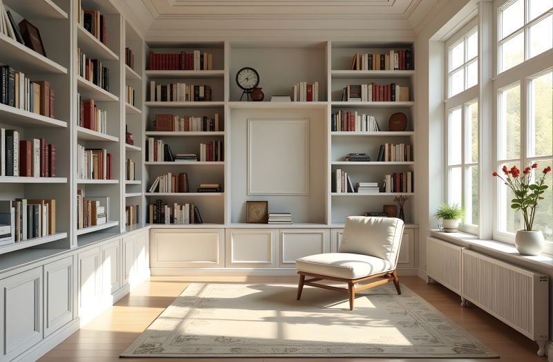 Built In Desk Installation in Annapolis, MD